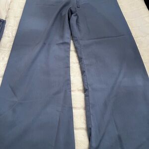 Cherokee Men's Womens medium Slate Blue scrub Pants tie string nurse OR